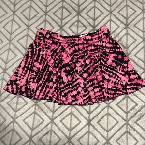 Under Armour Pink and Black Mini Skirt